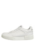 Dolce & Gabbana White MIAMI Calf Low Top Men Sneakers Shoes