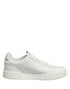 Dolce & Gabbana White MIAMI Calf Low Top Men Sneakers Shoes