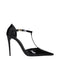 Dolce & Gabbana Black Leather High Heel Pumps