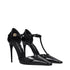 Dolce & Gabbana Black Leather High Heel Pumps