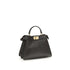 Fendi Brown Calf Leather Bos Taurus Handbag