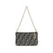 Fendi Blue Cotton Clutch Bag