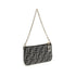 Fendi Blue Cotton Clutch Bag