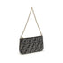 Fendi Blue Cotton Clutch Bag