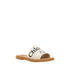 Chloé White Rubber Flat Sandals