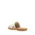 Chloé White Rubber Flat Sandals