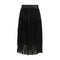 Dolce & Gabbana Black Silk Long Skirt