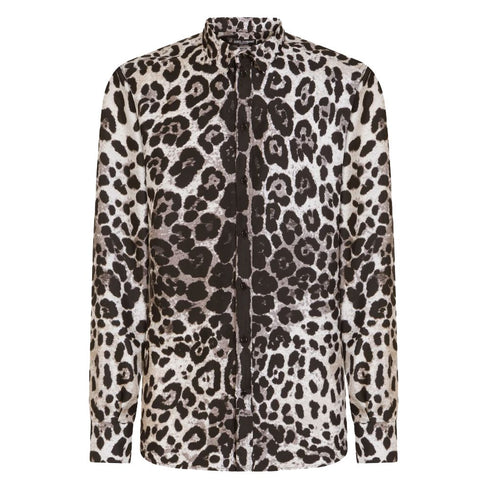 Dolce & Gabbana Black Silk Shirt