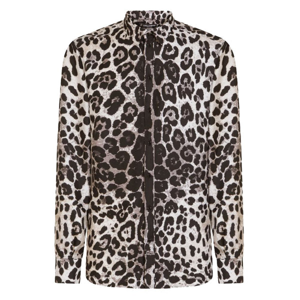 Dolce & Gabbana Black Silk Shirt