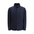 Moncler Blue Polyester Coat