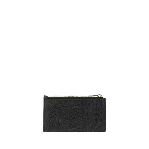 Saint Laurent Black Calf Leather Bos Taurus Wallet