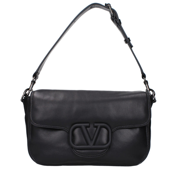Valentino Garavani Black Leather Handbag