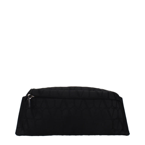 Valentino Garavani Black Fabric Backpack