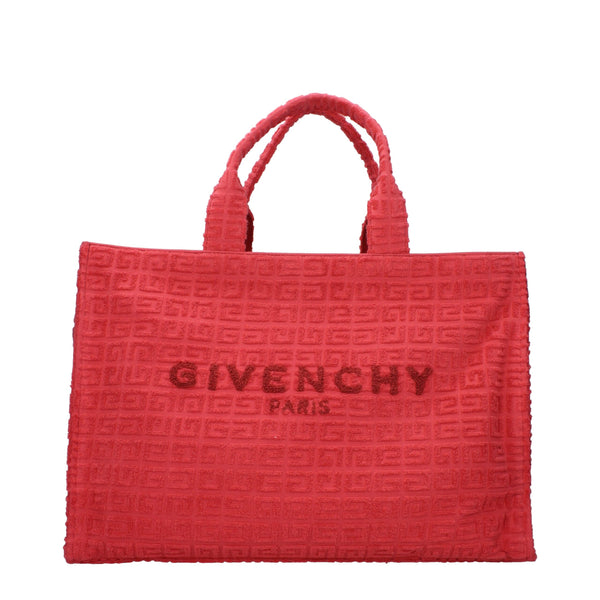 Givenchy Red Fabric Handbag