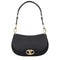 Valentino Garavani Black Leather Shoulder Bag