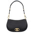 Valentino Garavani Black Leather Shoulder Bag