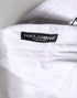 Dolce & Gabbana White Cotton Men Cargo Denim Trouser Jeans