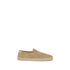 Brunello Cucinelli Beige Calf Leather Bos Taurus Espadrilles