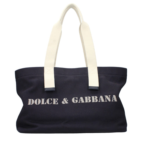 Dolce & Gabbana Blue Fabric Shoulder Bag