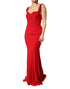 Dolce & Gabbana Red Viscose Sheath Mermaid Long Gown Dress