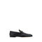 Gucci Black Calf Leather Bos Taurus Slip-On Loafers