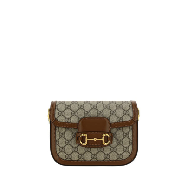 Gucci Brown Polyethylene Handbag