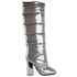 Dolce & Gabbana Silver Nylon Women's Ankle Boot