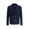 Brunello Cucinelli Blue Cotton Cardigan