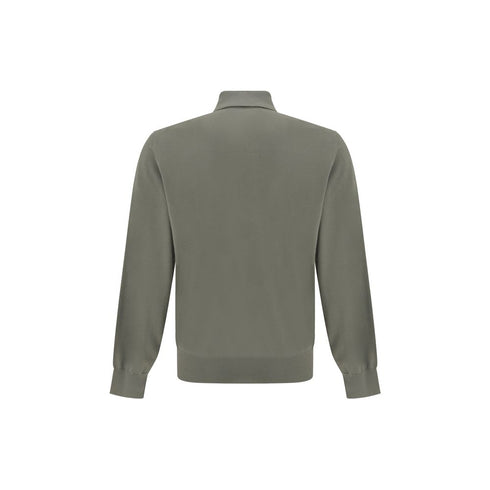 Brunello Cucinelli Green Cotton Shortsleeve Shirt