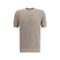 Brunello Cucinelli Beige Linen T-Shirt