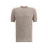 Brunello Cucinelli Beige Linen T-Shirt