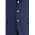 Brunello Cucinelli Blue Fleece Wool Two-Piece Suit