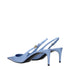 Dolce & Gabbana Light Blue Leather High Heel Pumps