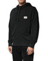 Dolce & Gabbana Black Full Zip Hooded Men Sweatshirt Sweater